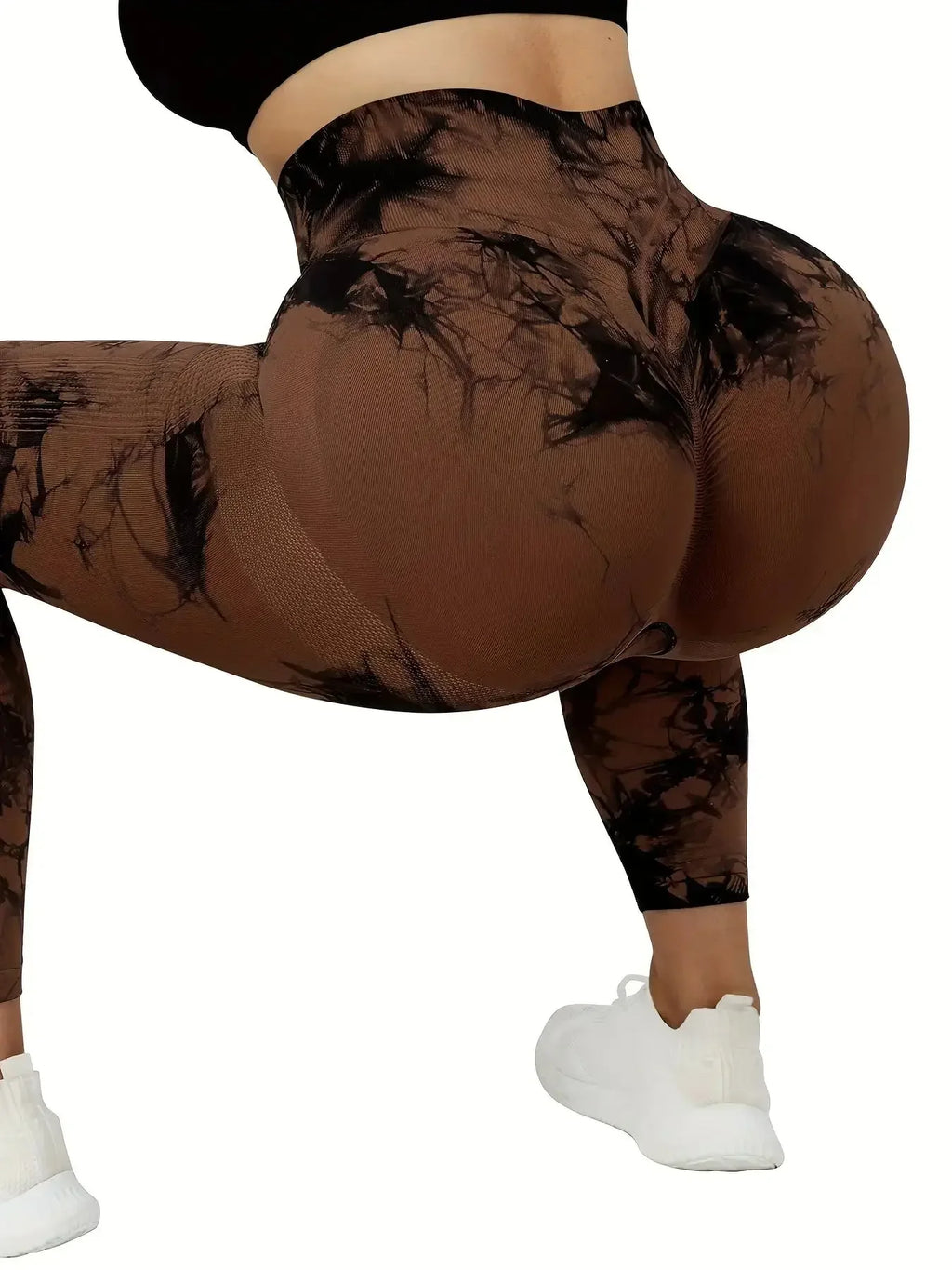 ZENVY SculptFit™ High-Waist Tie-Dye Leggings