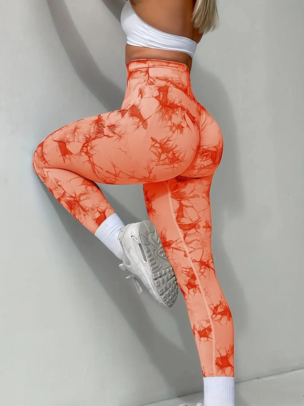 ZENVY SculptFit™ High-Waist Tie-Dye Leggings