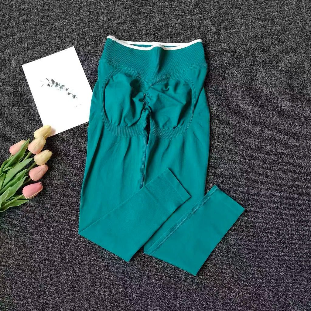 ZENVY PeachLift™ High-Waisted Butt-Lifting Leggings – Seamless Quick-Dry