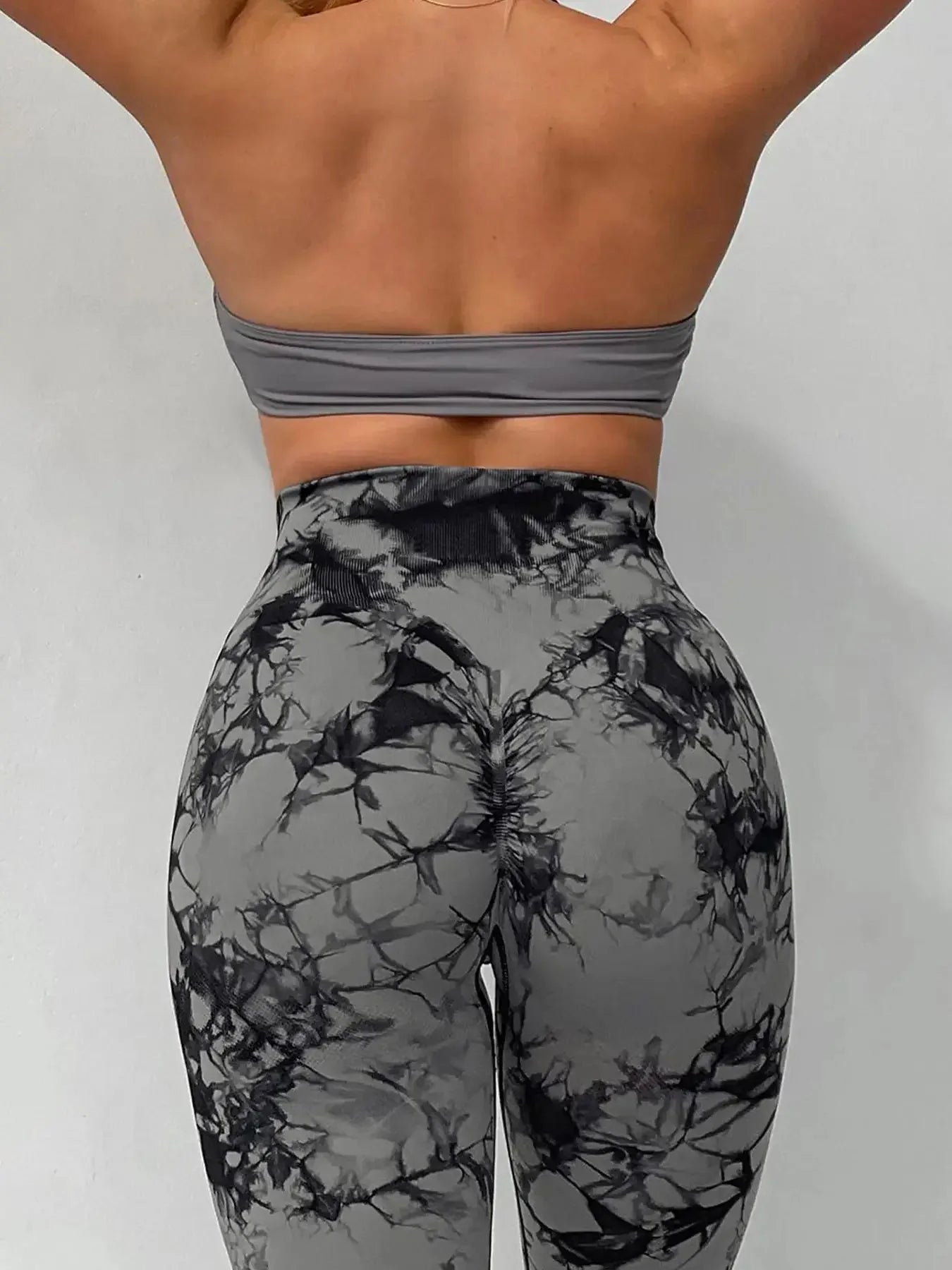ZENVY SculptFit™ High-Waist Tie-Dye Leggings