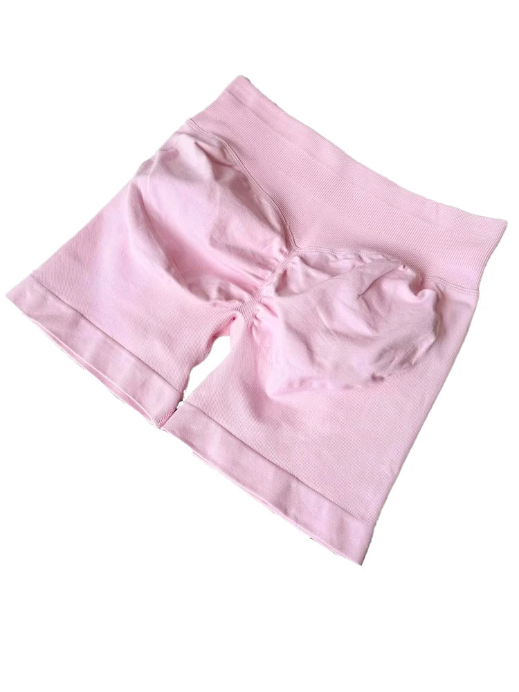 ZENVY SculptLift™ Seamless Scrunch Booty Shorts – High Waist Butt Lifting