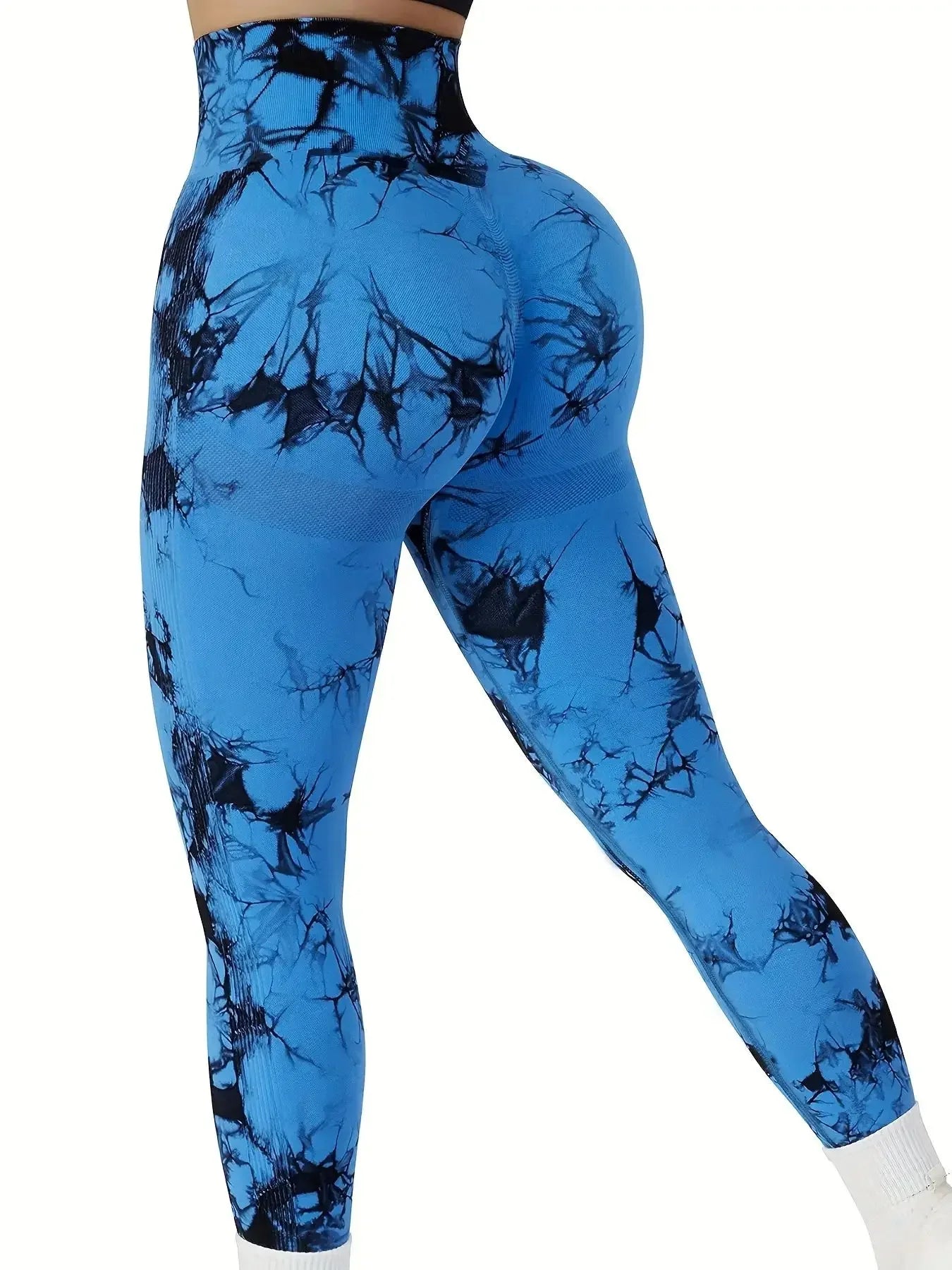 ZENVY SculptFit™ High-Waist Tie-Dye Leggings