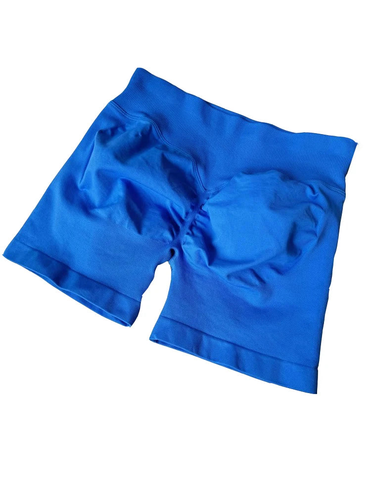 ZENVY SculptLift™ Seamless Scrunch Booty Shorts – High Waist Butt Lifting