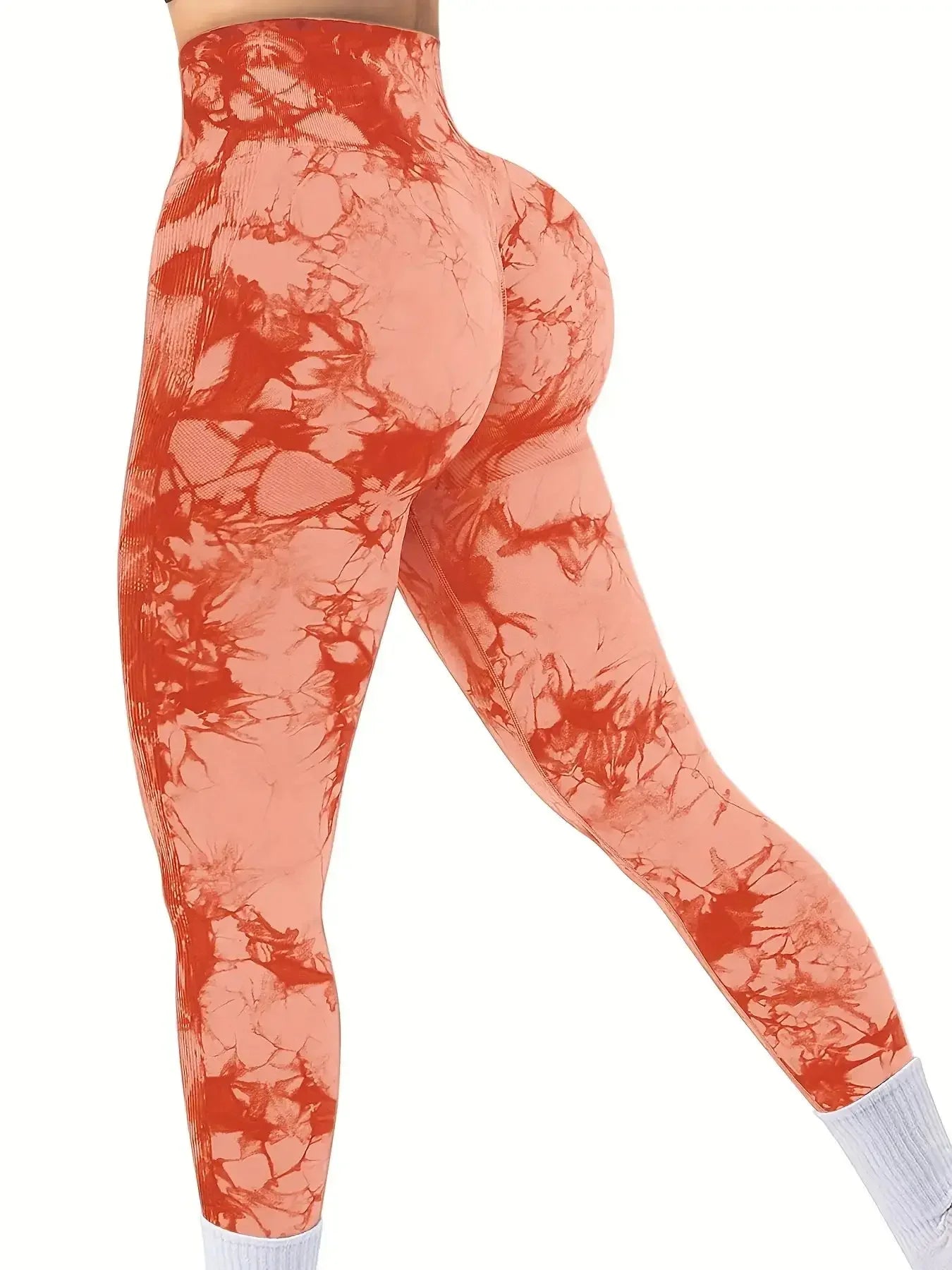ZENVY SculptFit™ High-Waist Tie-Dye Leggings