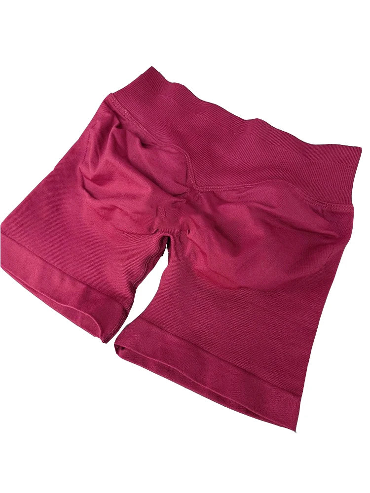 ZENVY SculptLift™ Seamless Scrunch Booty Shorts – High Waist Butt Lifting