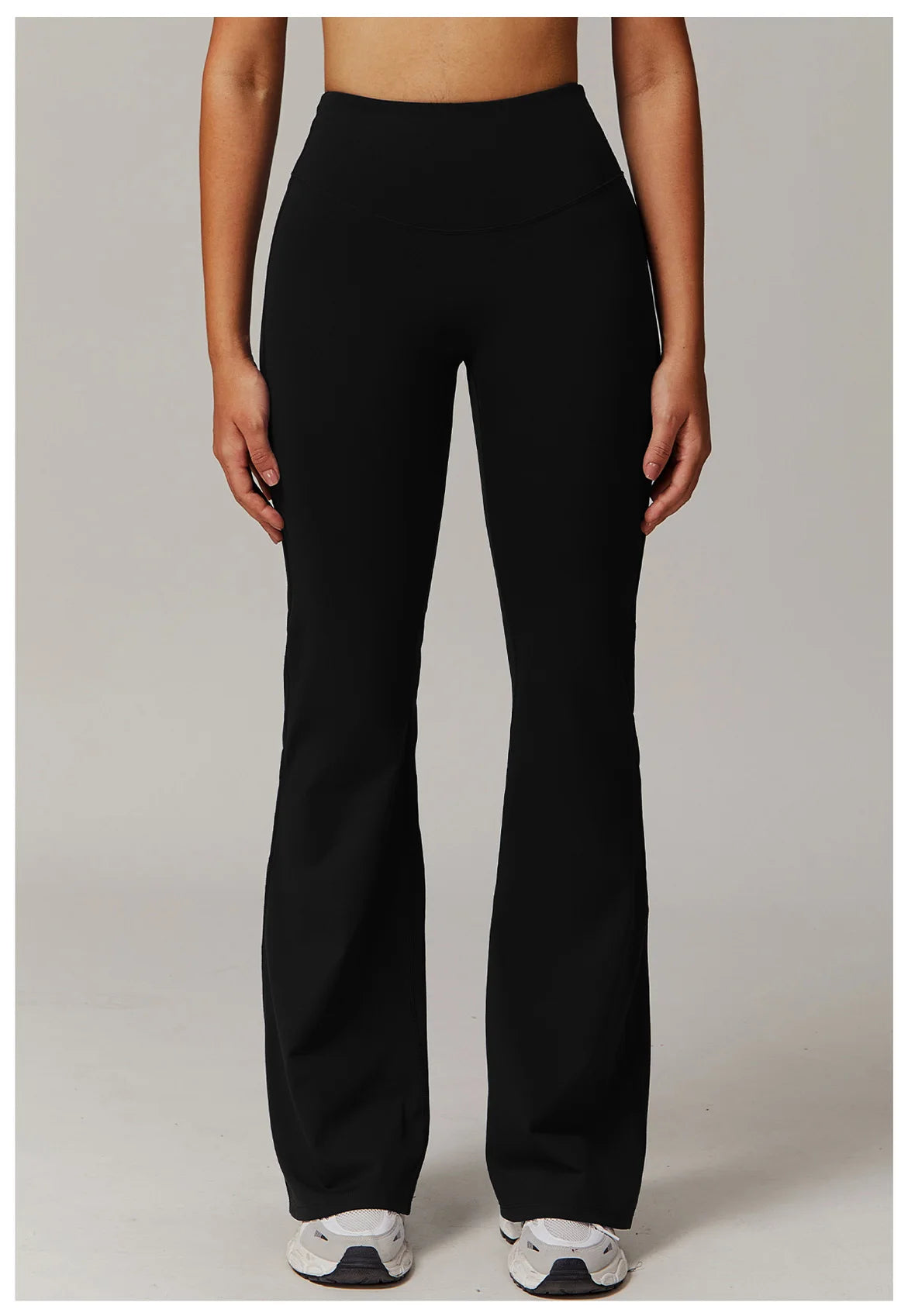 ZENVY Sculpt Flare High-Waist Leggings – Butt-Lifting Wide Leg Yoga Pants