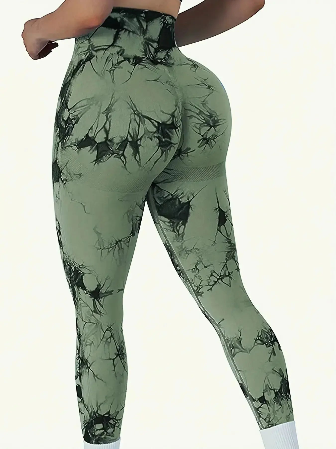 ZENVY SculptFit™ High-Waist Tie-Dye Leggings