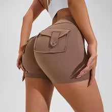 ZENVY SculptLift™ High-Waist Yoga Shorts