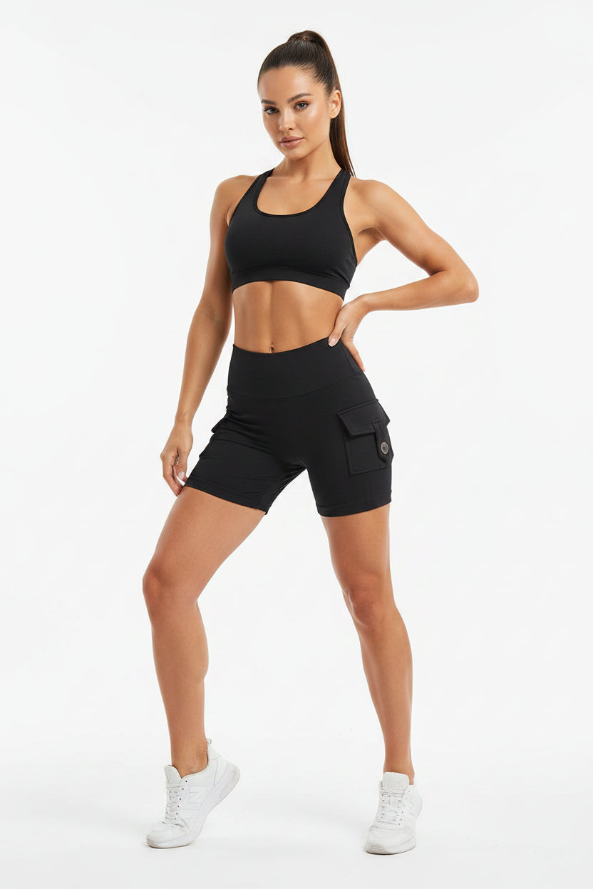 ZENVY SculptLift™ High-Waist Yoga Shorts