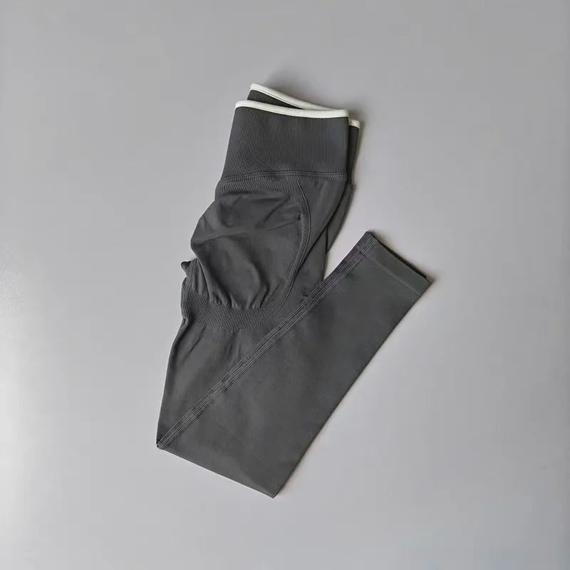 ZENVY PeachLift™ High-Waisted Butt-Lifting Leggings – Seamless Quick-Dry