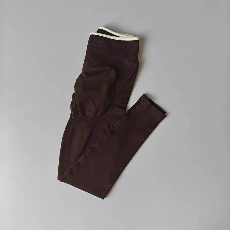 ZENVY PeachLift™ High-Waisted Butt-Lifting Leggings – Seamless Quick-Dry