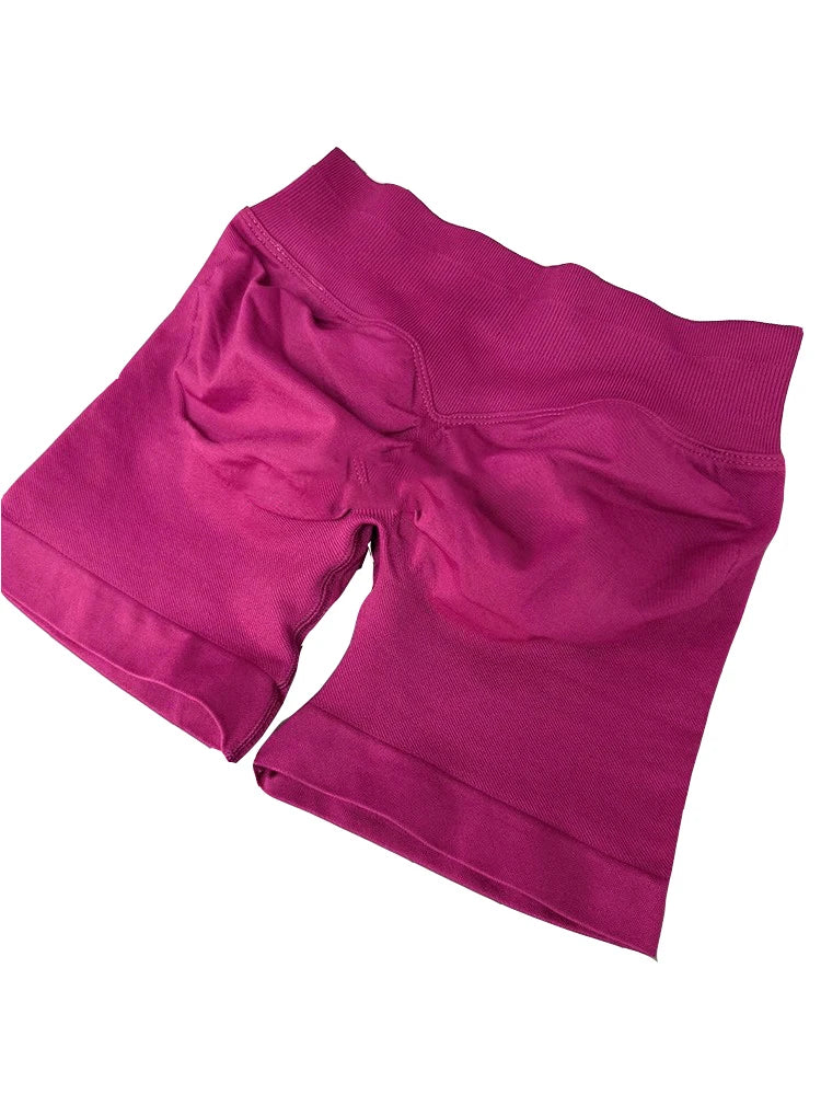 ZENVY SculptLift™ Seamless Scrunch Booty Shorts – High Waist Butt Lifting