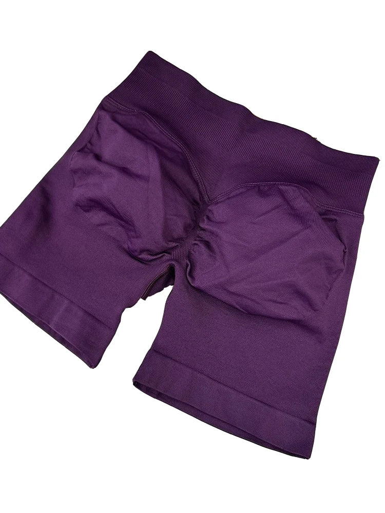 ZENVY SculptLift™ Seamless Scrunch Booty Shorts – High Waist Butt Lifting