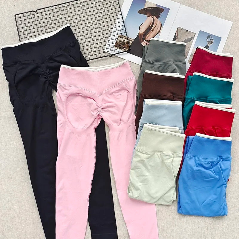 ZENVY PeachLift™ High-Waisted Butt-Lifting Leggings – Seamless Quick-Dry