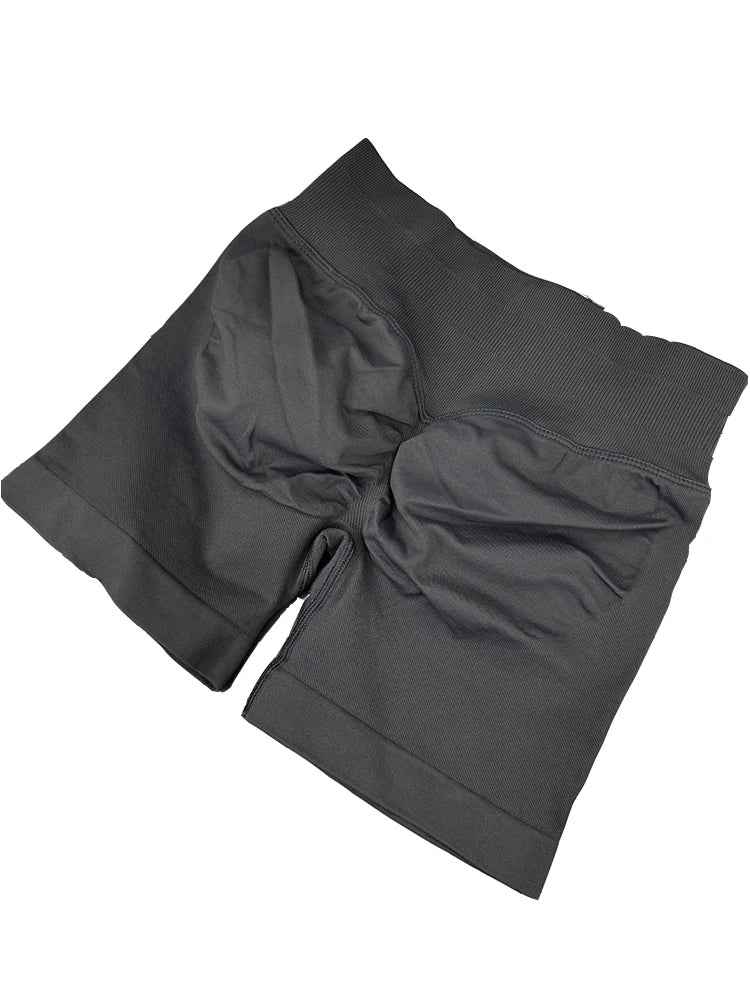 ZENVY SculptLift™ Seamless Scrunch Booty Shorts – High Waist Butt Lifting