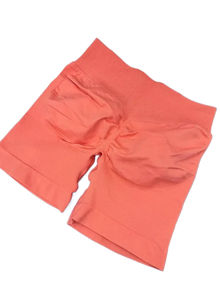 ZENVY SculptLift™ Seamless Scrunch Booty Shorts – High Waist Butt Lifting