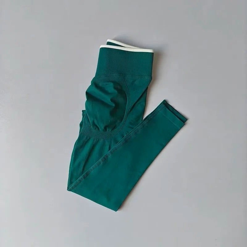ZENVY PeachLift™ High-Waisted Butt-Lifting Leggings – Seamless Quick-Dry