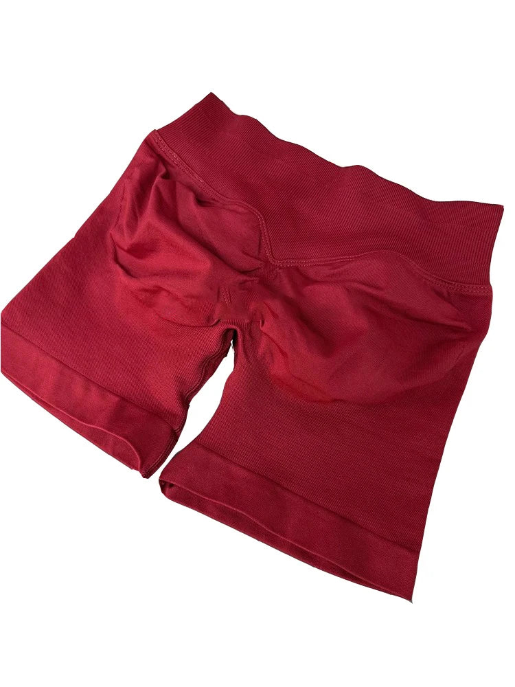 ZENVY SculptLift™ Seamless Scrunch Booty Shorts – High Waist Butt Lifting