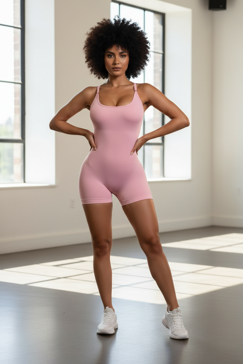 Pink One-Piece